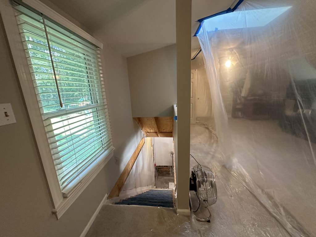 Cheltonham Ct. Interior Wall  Removal in Manchester, NC.